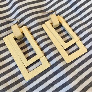 ASOS Wooden Earrings